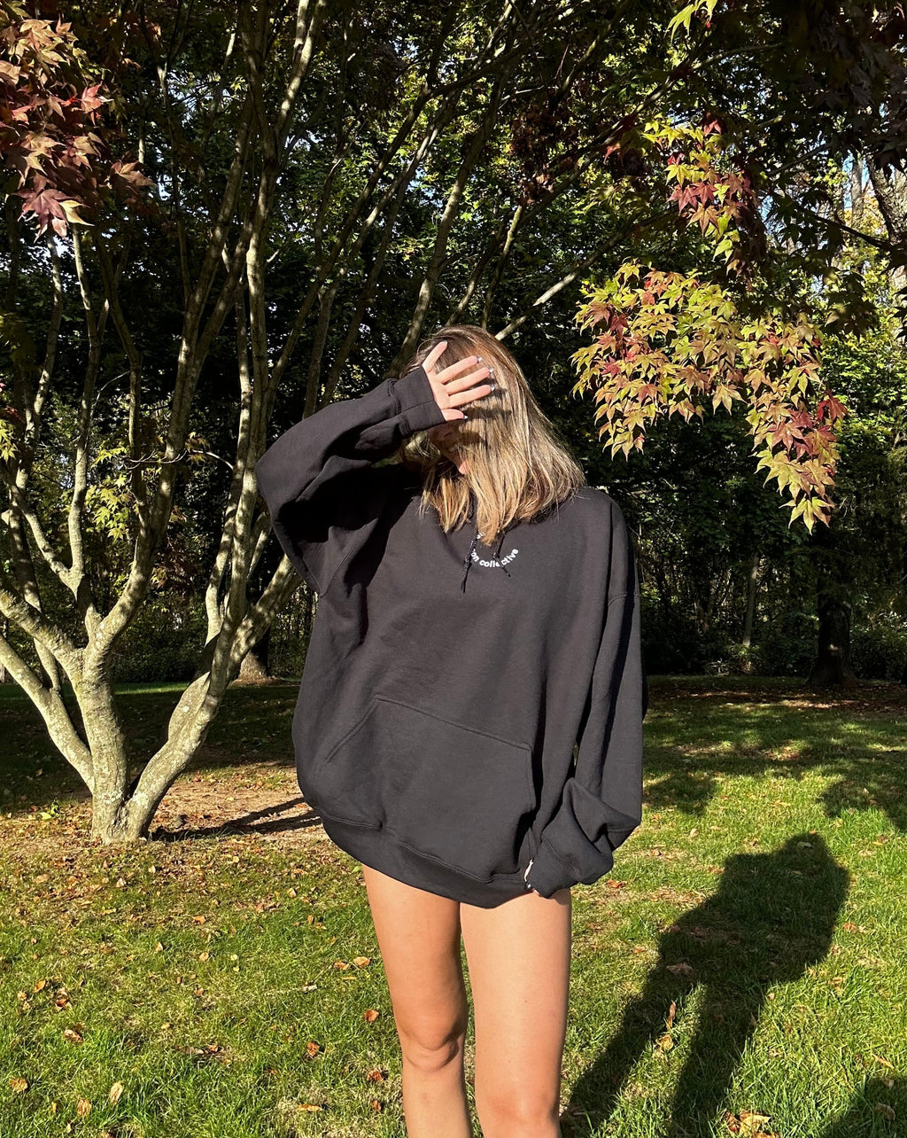 your anxiety is a liar hoodie (unisex)