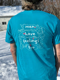 men have feelings too t-shirt