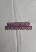 it's okay to cry sticker