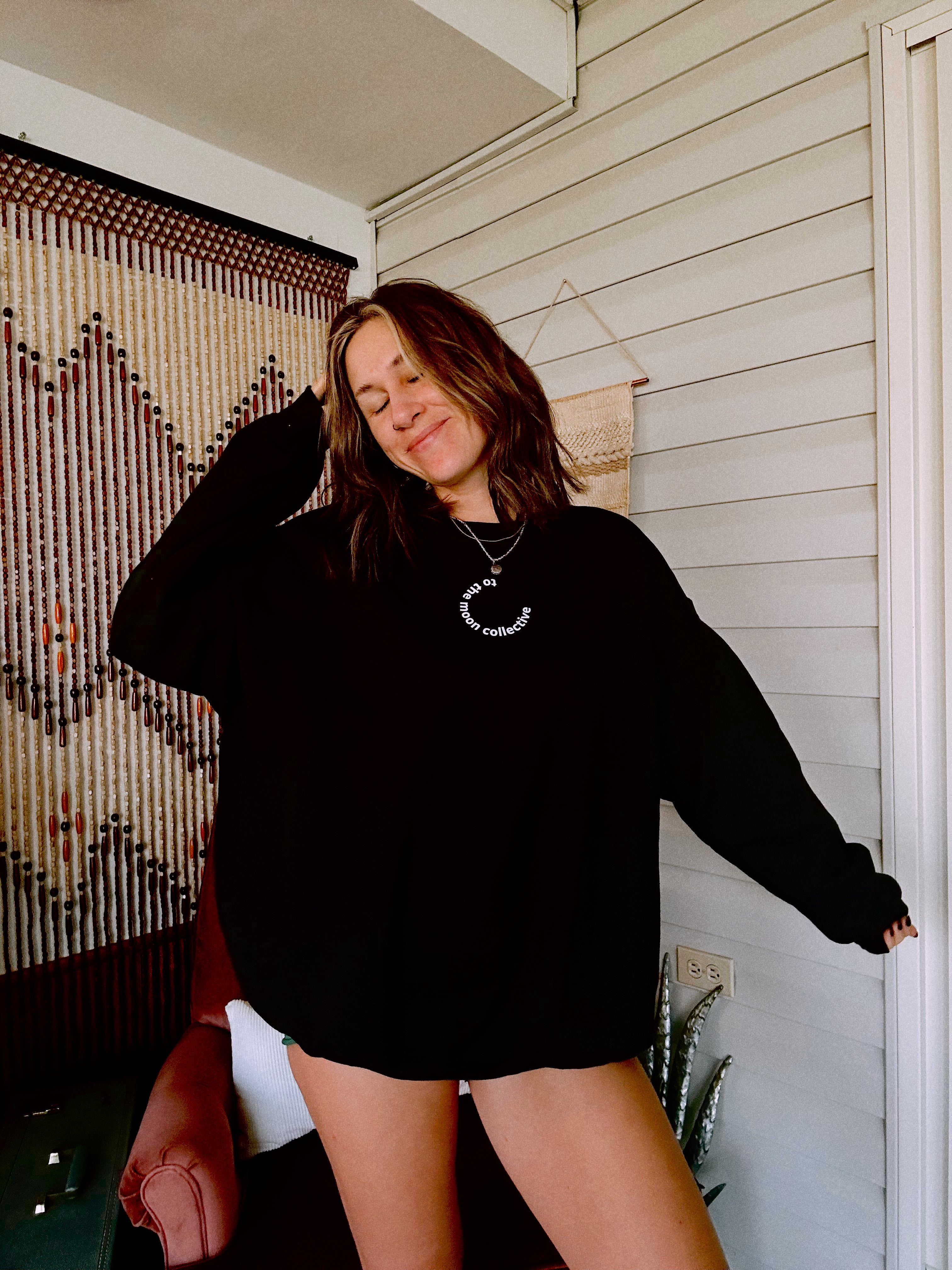 life is short crewneck (unisex)