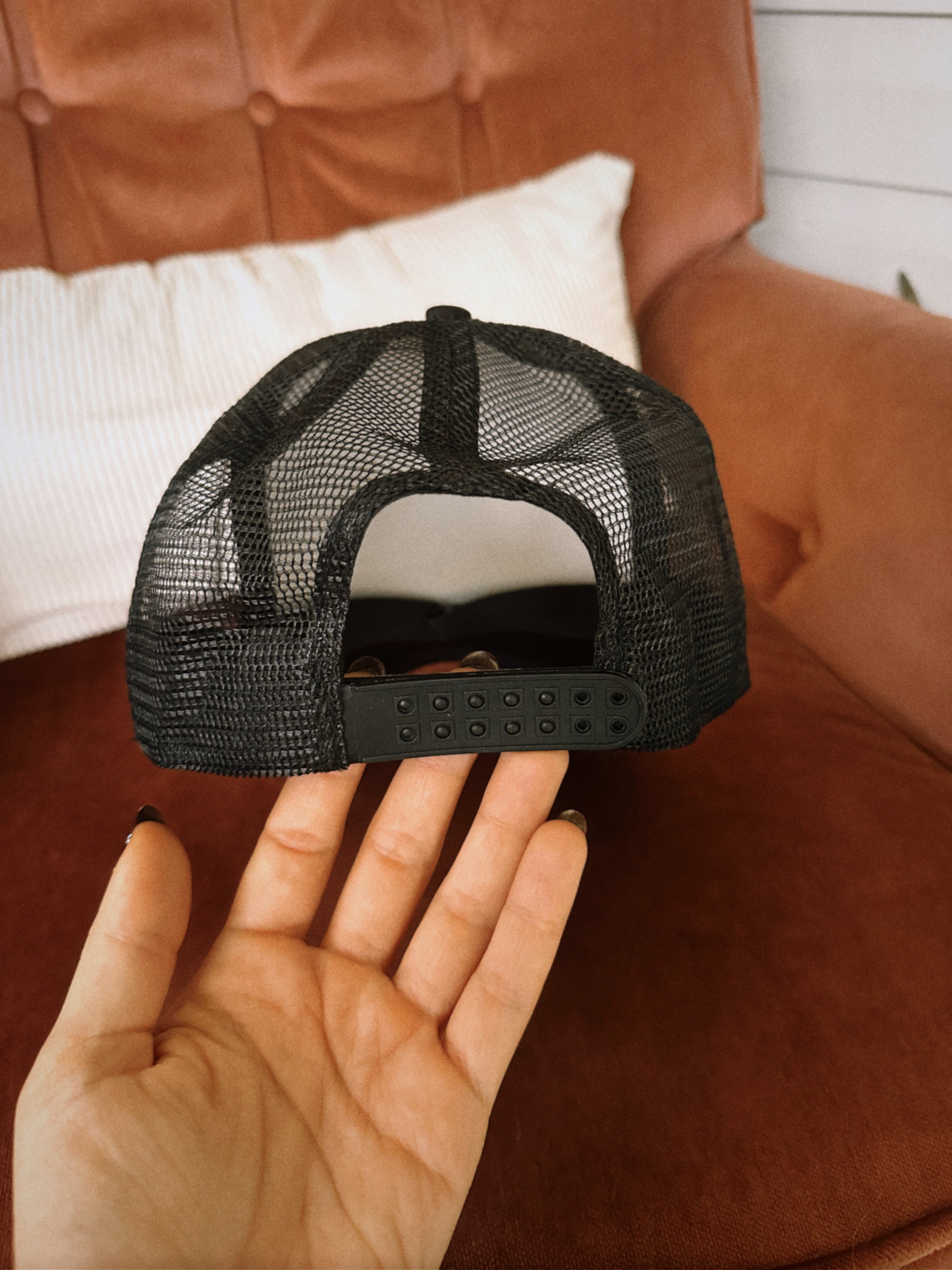 to the moon collective OG logo trucker