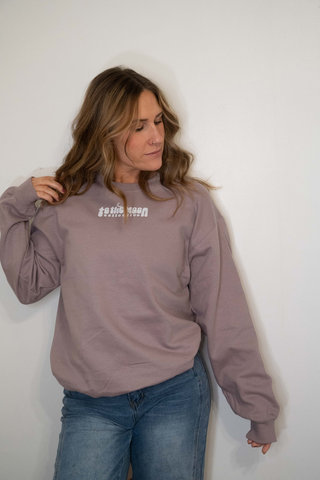 your anxiety is a liar re-work crewneck
