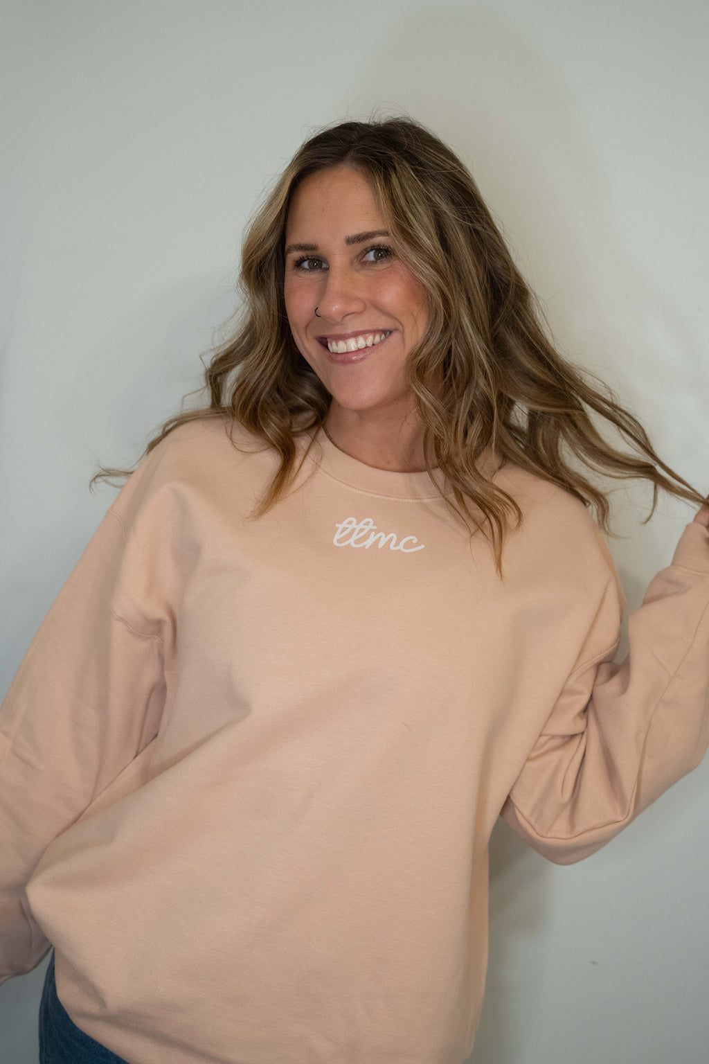 one day at a time crewneck