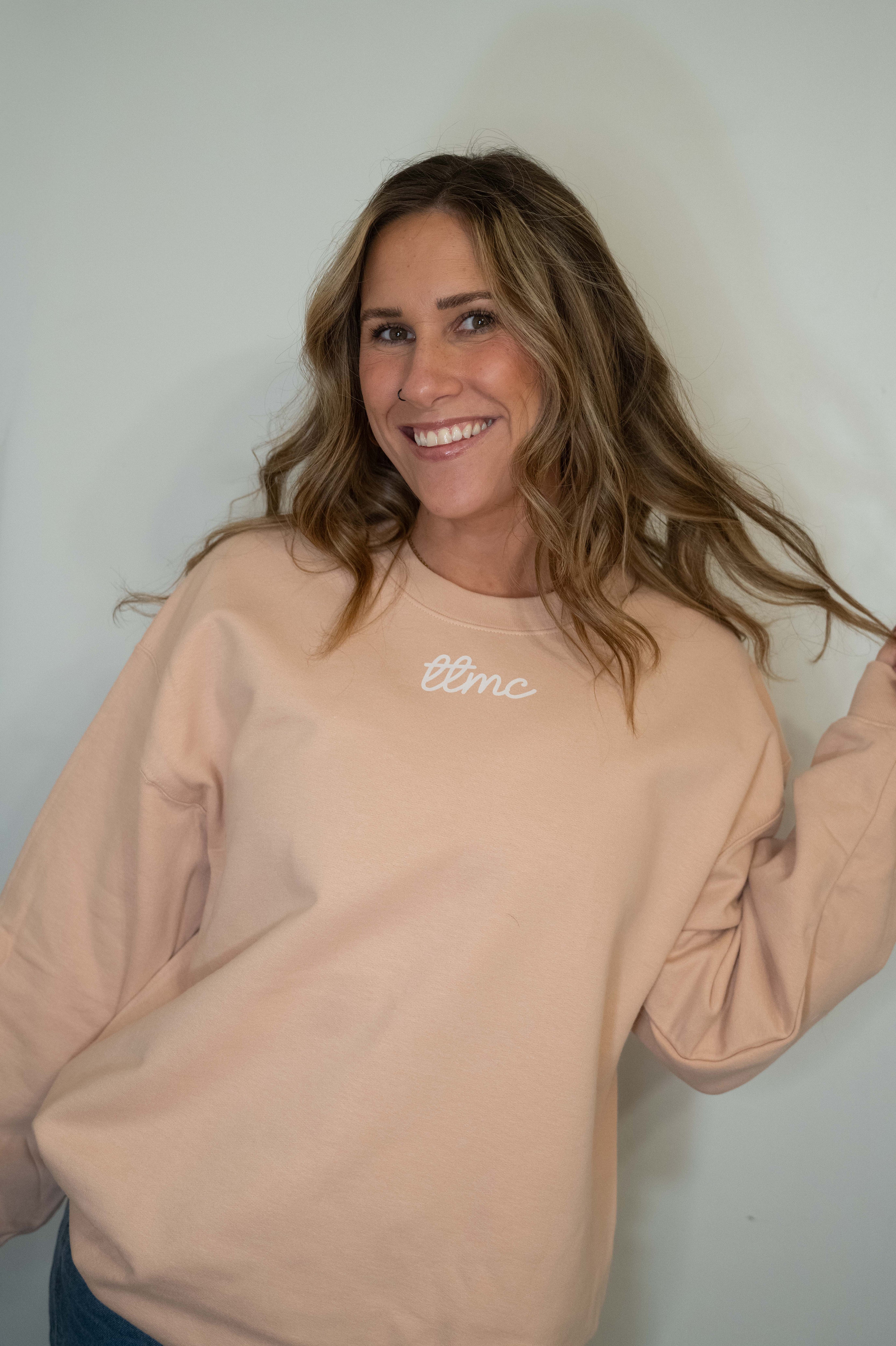 one day at a time crewneck