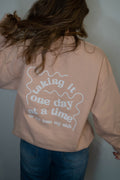 one day at a time crewneck
